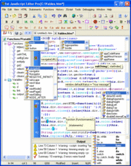 1st JavaScript Editor Pro 3.8 screenshot